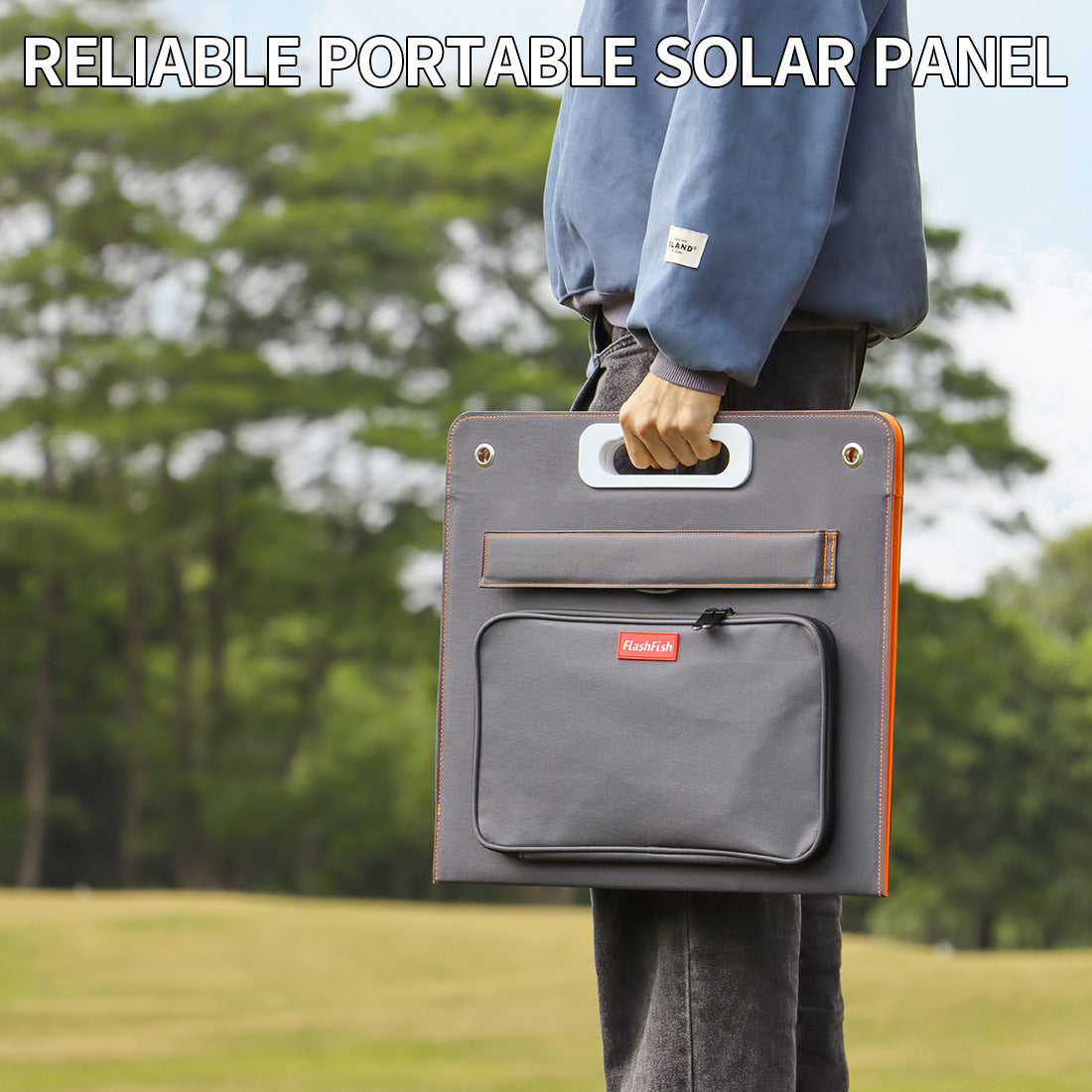 Portable Fast-Charge Folding Solar Panel