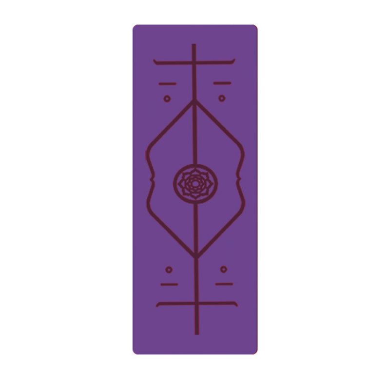 Yoga Mat with Anti-Slip Lines