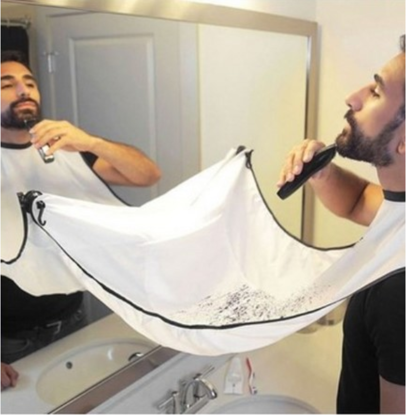 Tablier à barbe pour salle de bain pour hommes