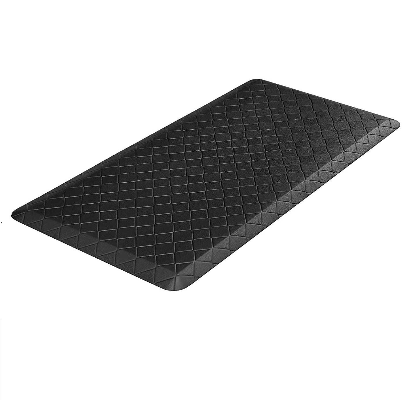 Non-Kicking Anti-Fatigue Leather Mat