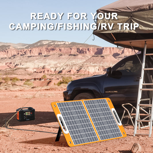 Portable Fast-Charge Folding Solar Panel