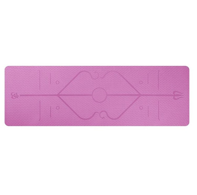 Yoga Mat with Anti-Slip Lines