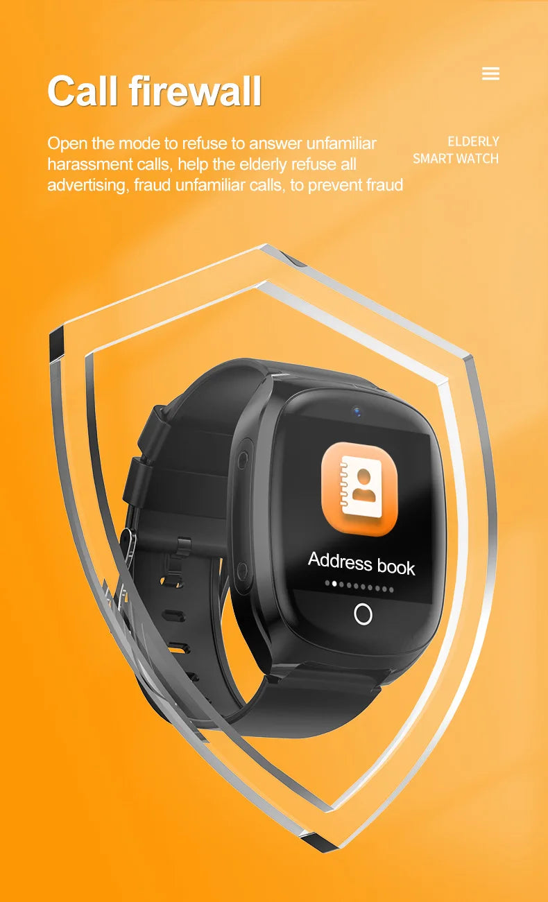 Video Call GPS Tracker Watch