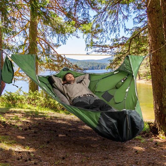 Portable Hammock Tent with Bug Net and Suspension Kit